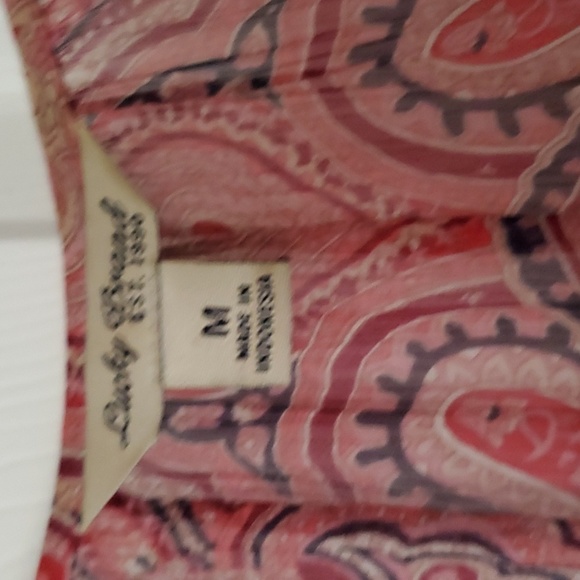 Lucky Brand semi sheer long sleeve - Picture 2 of 5